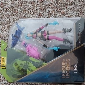 League of Legends The Champion Collection JINX 4" Figure 1st Edition NEW SEALED